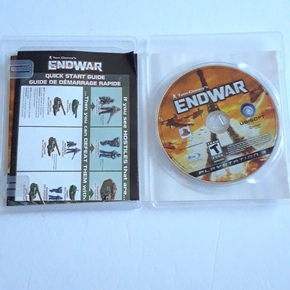 Tom Clancy Playstation 3 Games Ghost Recon Advanced Warfighter and End War - Picture 7 of 10